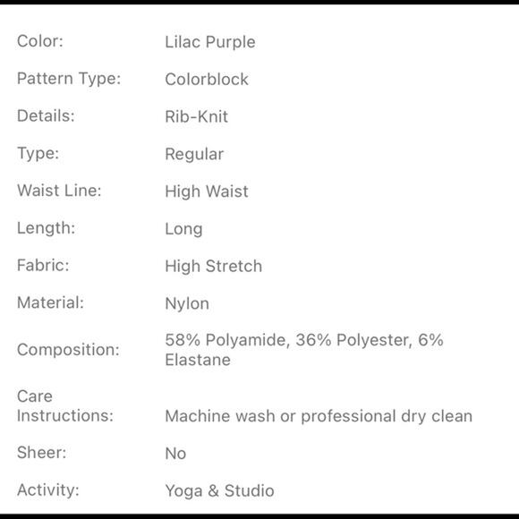 SHEIN Pink Seamless High Waist Workout Leggings Yoga Pants Women Activewear L - Picture 9 of 9